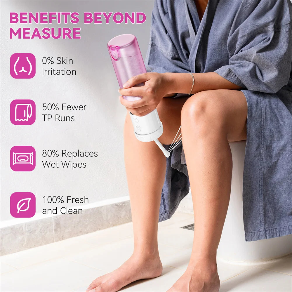 AquaJet Pro, portable electric travel bidet